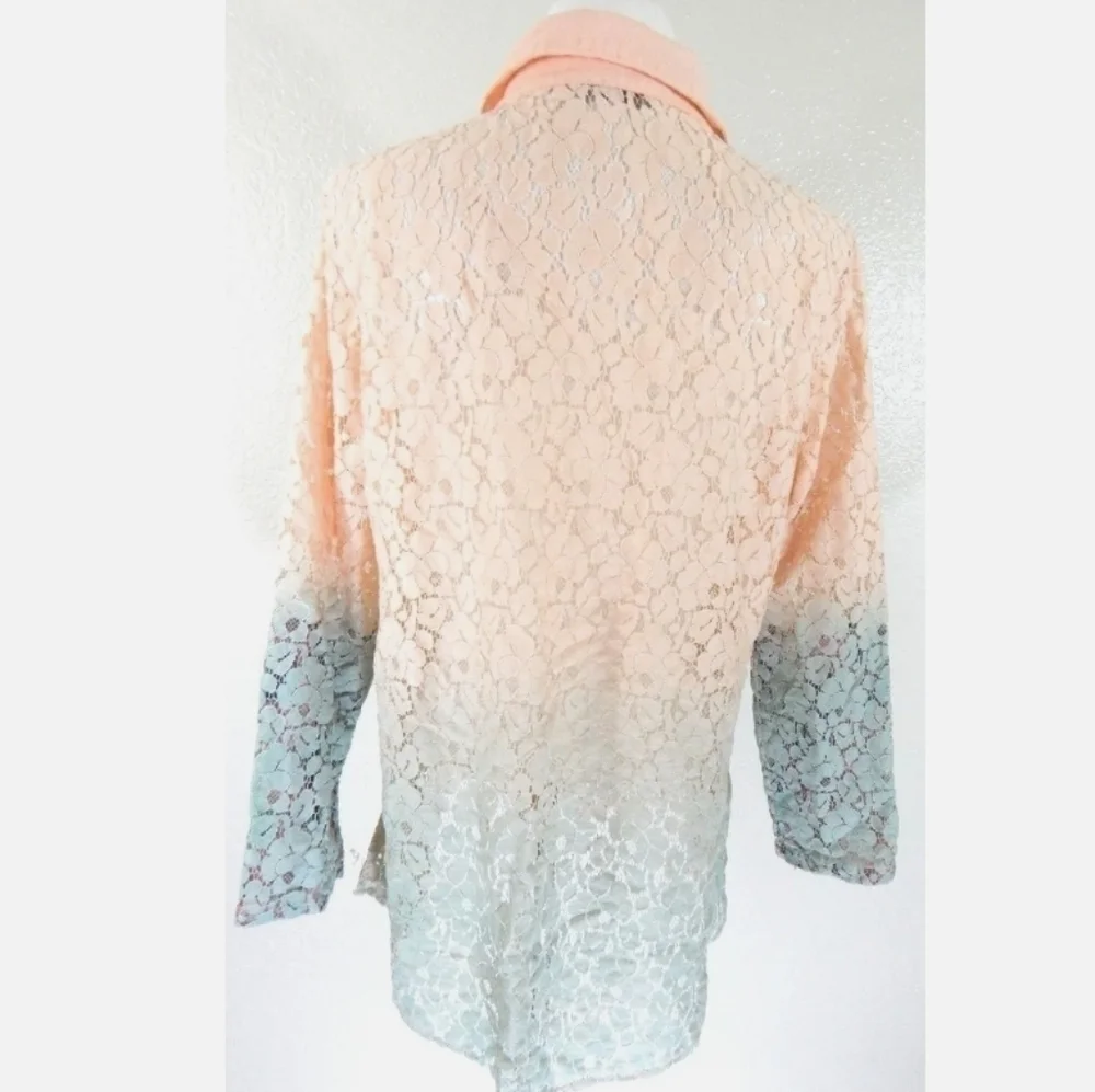 Soft Surroundings Aurelie Dip Dye Top